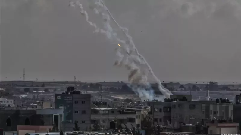 قصف عسقلان