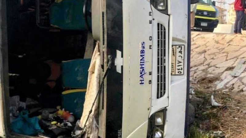 جانب من حادث سيارة..المصدر