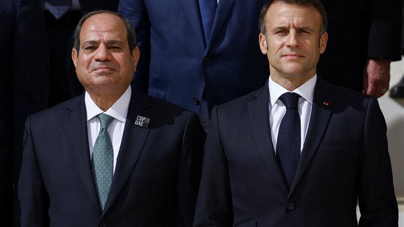 السيسي وماكرون