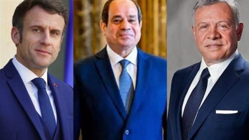 الرئيس السيسي وماكرون