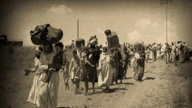 فلسطينيين تم تهجيرهم