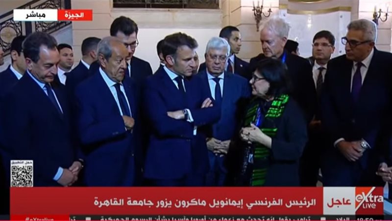 جولة الرئيس الفرنسي