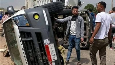 شهداء لقمة العيش.. وفاة 5 أشخاص من الفيوم في حادث بدولة ليبيا |صور