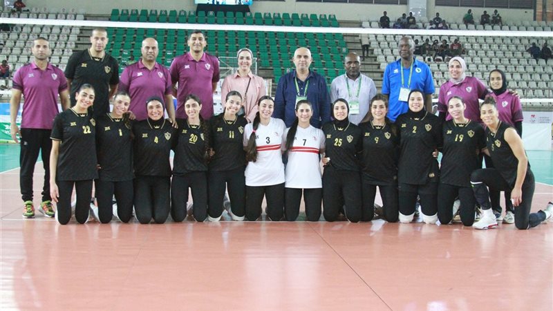 سيدات طائرة الزمالك