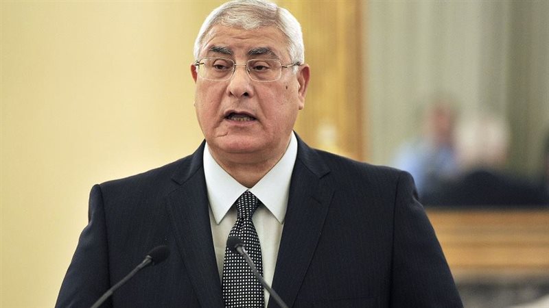 المستشار عدلي منصور