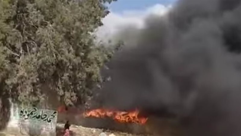 صورة الحريق