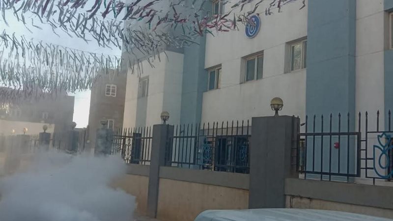 سيارات الرش بقنا