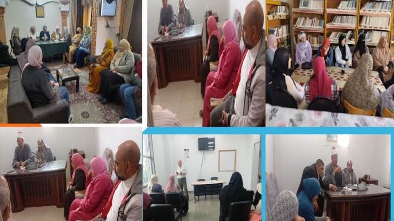 جانب من عمل الوحدات