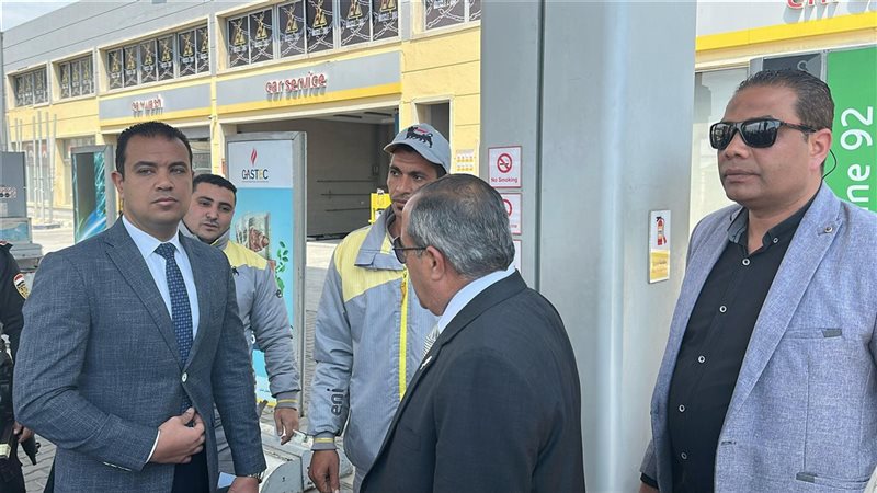 محافظ بورسعيد يتفقد