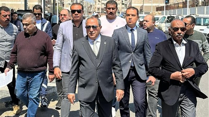 محافظ بورسعيد يتفقد