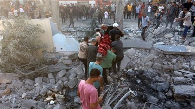مجزرة جديدة فى غزة.. 14 شهيدًا بينهم أطفال في قصف ليلي إسرائيلي