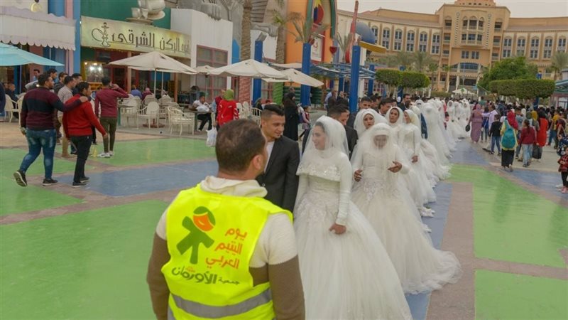 جانب من حفل الزفاف