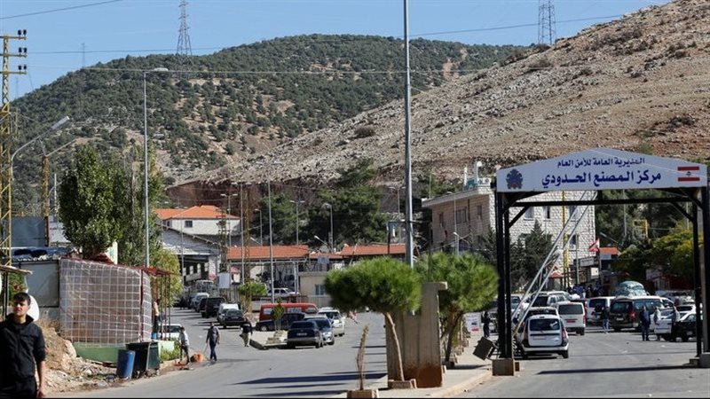 الحدود السورية اللبنانية