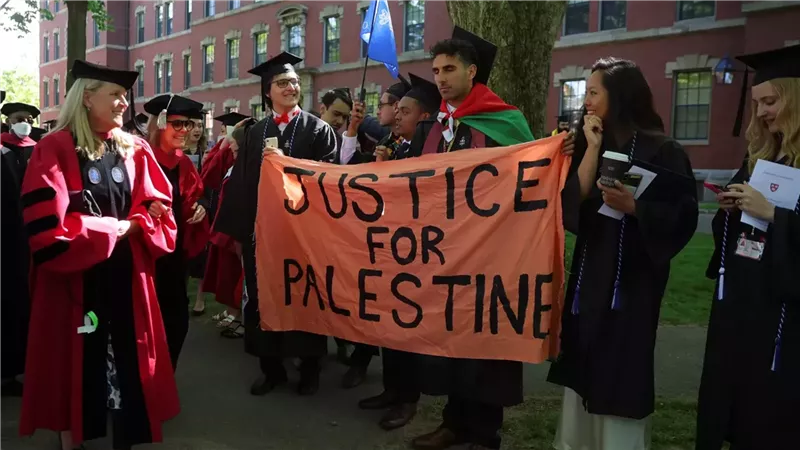 احتجاجات جامعة هارفارد