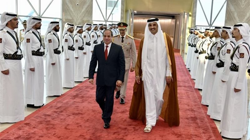الرئيس السيسي ونظيره