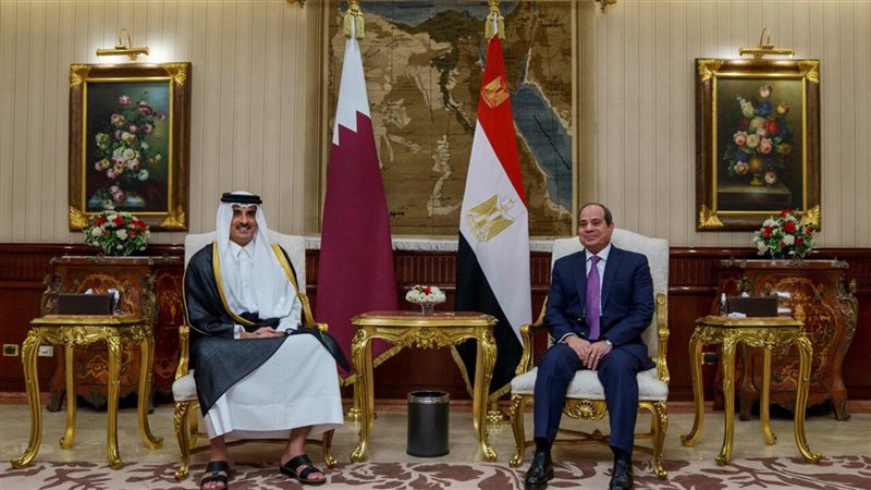 الرئيس المصري وأمير