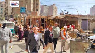 حملات مكثفة للنظافة ورفع الإشغالات وتجميل الشوارع بمركز ومدينة الفيوم
