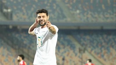 لفت نظر لمصطفى شلبي بعد احتفاله لجماهير الزمالك بهدفه أمام الأهلي