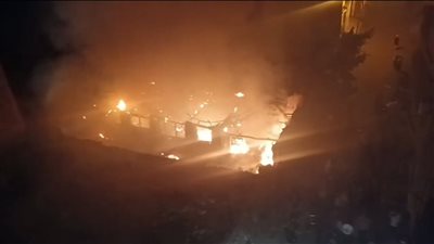 نفوق ثلاثة مواشي اثر حريق فى حظيرة بمدينة منوف بالمنوفية