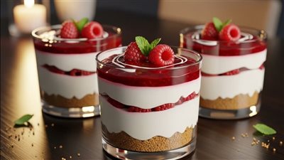  حب في كل لقمة.. حلويات سريعة من الفاكهة الحمراء لعيد الحب
