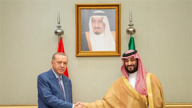 أردوغان وبن سلمان