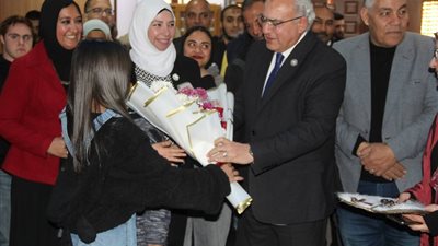 افتتاح معرض مبدعي النيل بمكتبة مصر العامة دعما لطاقات ذوي الهمم