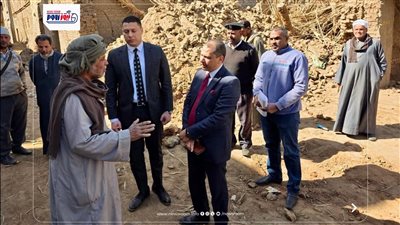 النيابة الإدارية تشكل لجنة فنية لكشف ملابسات انهيار عقار دشنا ووفاة نجل مالكه