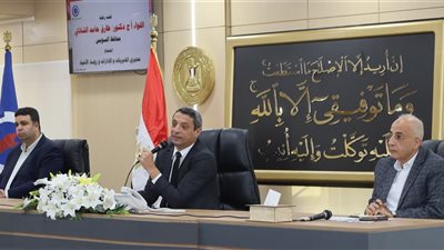 محافظ السويس يشهد توقيع بروتوكول تعاون بين النصر للبترول ومديرية التضامن 