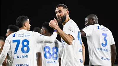 بنزيما يقود تشكيل الهلال الرسمي ضد الحزم في دوري روشن السعودي
