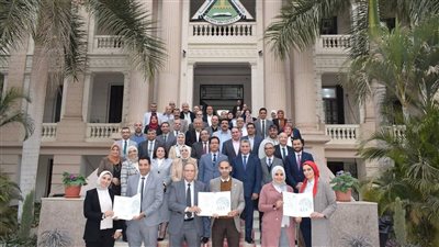 جامعة بنها تحصل على شهادات النظام المتكامل للجودة والسلامة والصحة المهنية 
