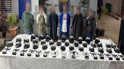 سقوط مروجي طائرات الدرون بالقاهرة وبحوزتهم 46 قطعة 