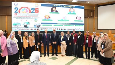 انطلاق فعاليات المؤتمر الدولي الثامن بكلية التمريض بجامعة أسيوط
