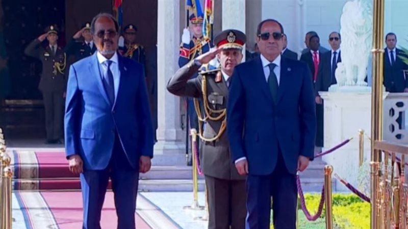 السيسي ونظيره الصومالي