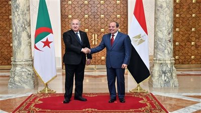 «تبون»: الرئيس السيسي أخ لي والجزائر تقف دائما بجانب مصر