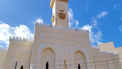 الأوقاف: زخارف مدخل المسجد العباسي بشبين الكوم أصلية ولم يطرأ عليها تغيير