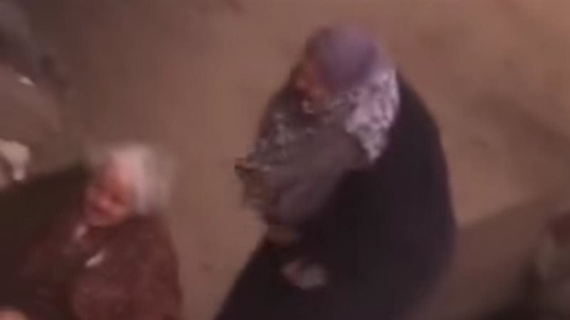 لقطة من فيديو ضرب