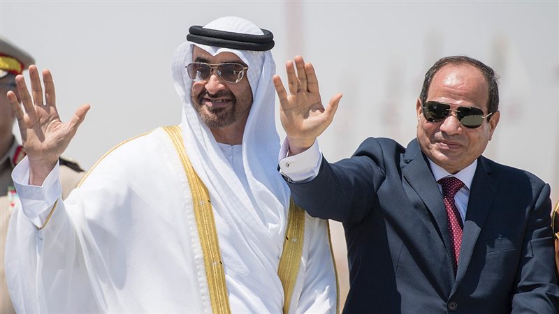 السيسي ونظيره الإماراتي
