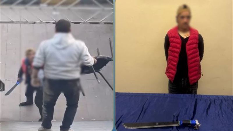 ضبط متسول هدد موظفي