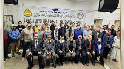 افتتاح معمل الجراحات الميكروسكوبية وتفقد وحدة التدريب بطب جامعة الزقازيق