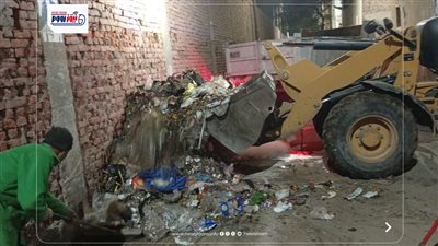 حملات للنظافة العامة ورفع الإشغالات بمركز ومدينة أبشواي| صور