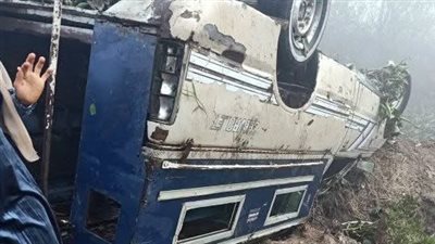 مصرع 4 أشخاص وإصابة 6 في حادث انقلاب سيارة ربع نقل بالدقهلية