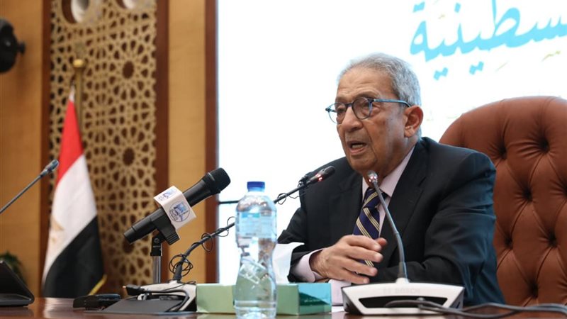 عمرو موسى وزير الخارجية