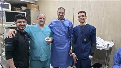 فريق طبي ببنى سويف ينجح فى إزالة ورم كبير بالقولون بتقنية المنظار المتقدم 