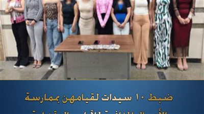 ضبط 10 سيدات بتهمة التحريض على الفسق عبر تطبيقات إلكترونية بالدقهلية
