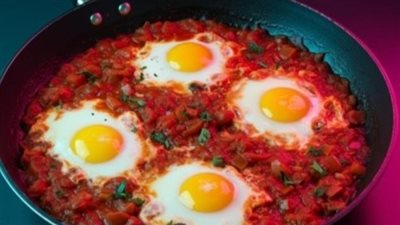 طريقة عمل شكشوكة باللحم والبصل .. فطور شهي بخطوات بسيطة