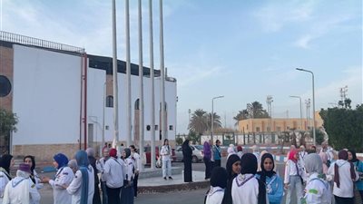 جوالات مراكز شباب أسيوط يشاركن في معسكر شارة الرحالة بالغردقة