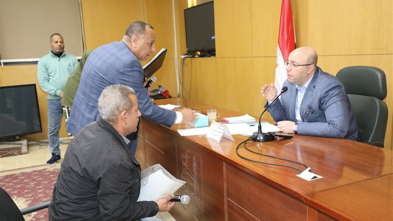 محافظ بنى سويف ورئيس