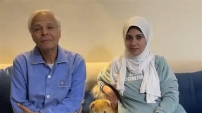 محمود عامر وزوجته