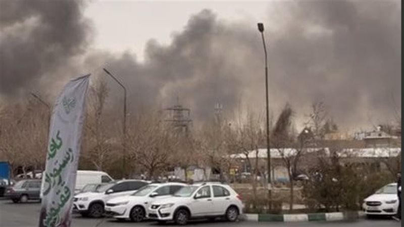 حريق إيران 