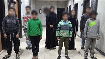 الداخلية تضبط 15 شخصًا لاستغلال الأطفال في التسول بالجيزة